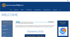 Desktop Screenshot of newbernrotary.org
